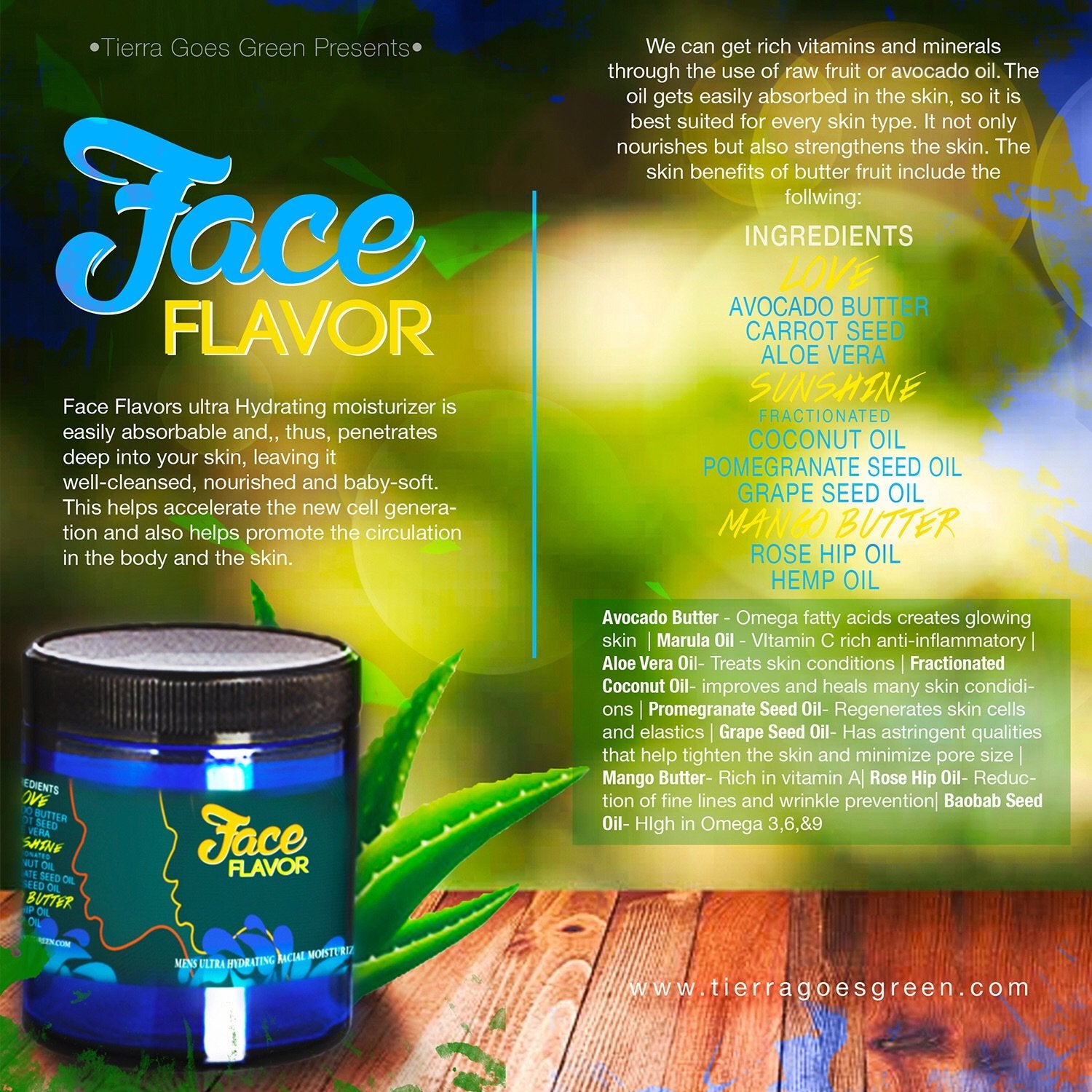 Men's Face Flavor