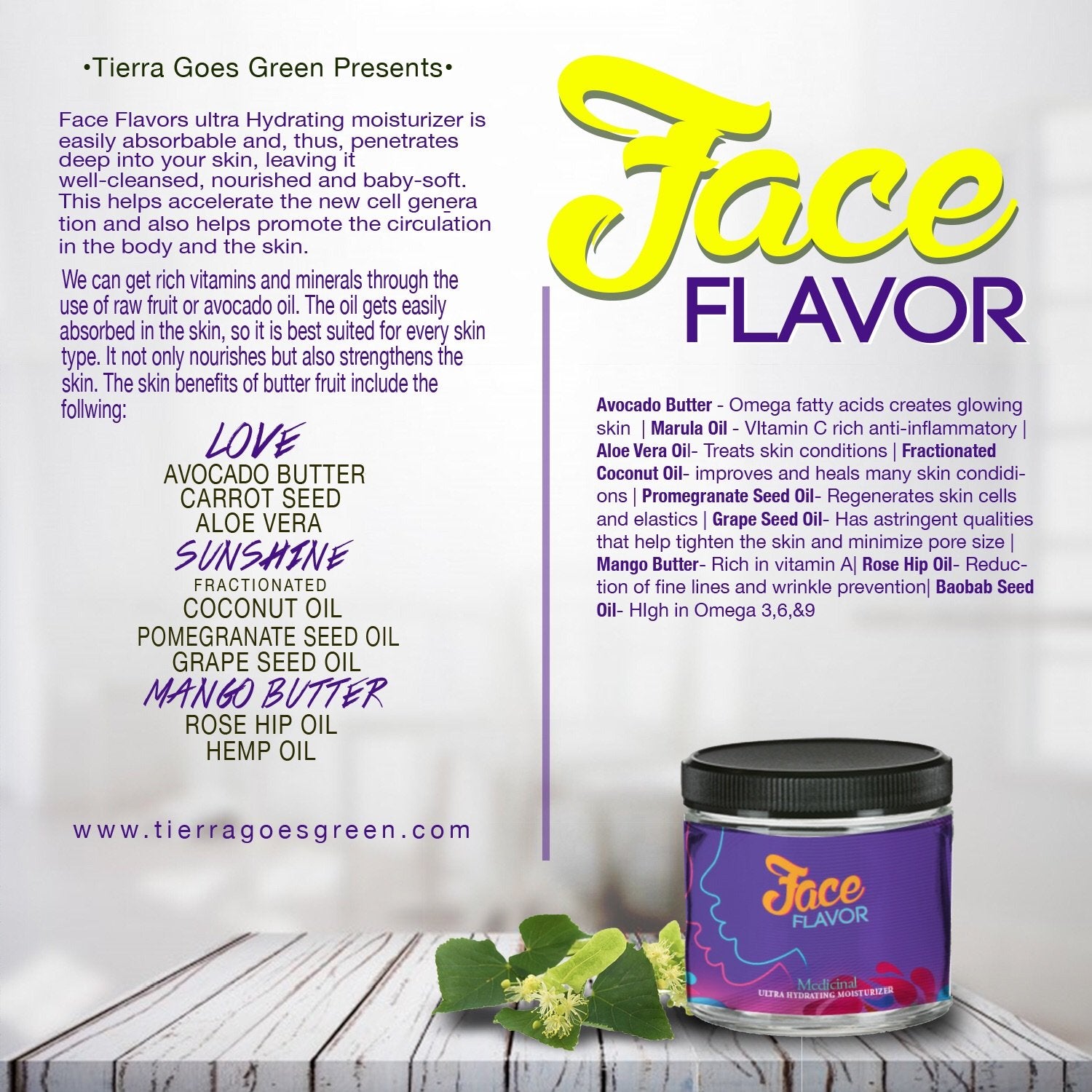 Medicinal Face Flavor (Acne/Problematic Skin)